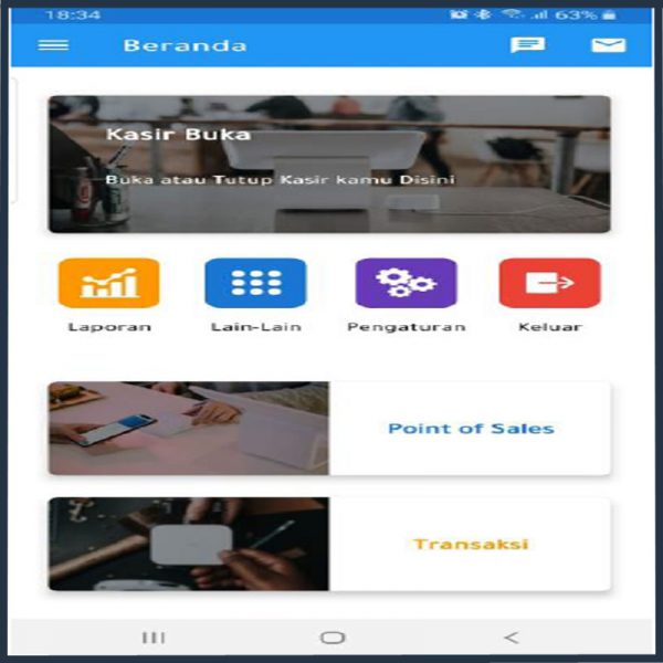 Sistem Poin of Sales POS 1